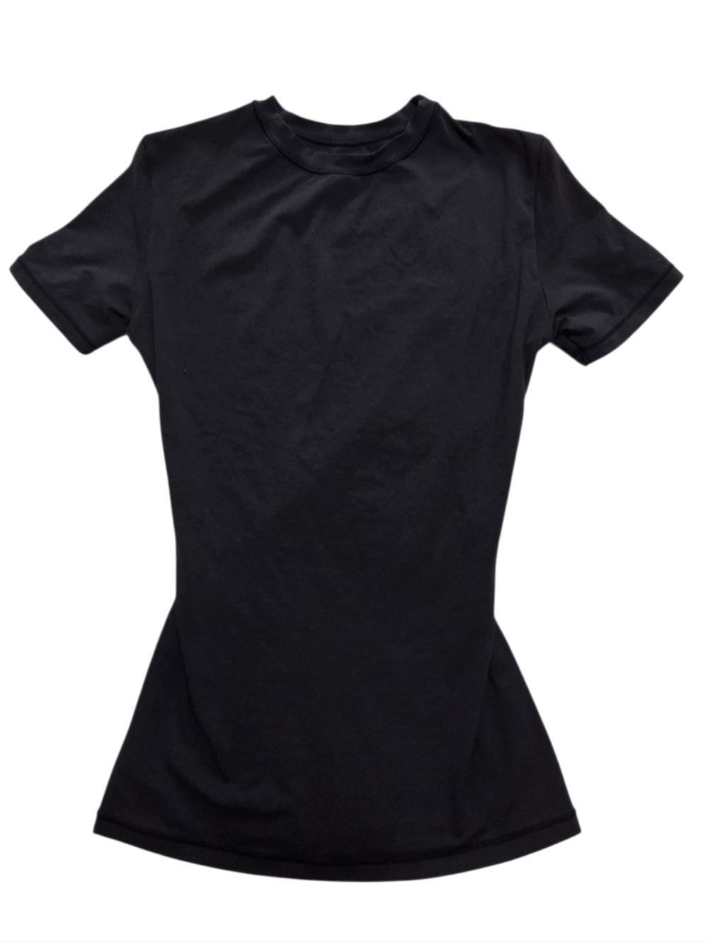 Skims Fits Everybody T Shirt Top Onyx Black TShirt XXSmall NWT - Picture 3 of 4